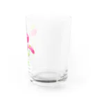 papricaのもも色ポピー Water Glass :right