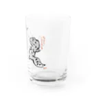 ツク之助の爬虫戯画 Water Glass :right