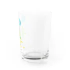 にゃーこのごきげんなネコ Water Glass :right