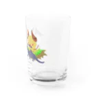 ユタリビャク☀神話イラストレーターのクトゥルフvsハスター Water Glass :right