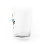 HotButterClubの温泉たぬきのおんちゃんグラス Water Glass :right