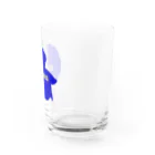 ☆ららくらら☆のHalfmoon Betta①Mediumblue Water Glass :right