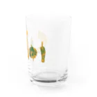 日雇い館のてんぷら盛り合わせ Water Glass :right