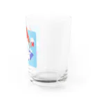 おやすみ世界のおやよサマー Water Glass :right