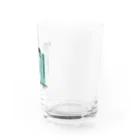 気ままに推すの推しを背負いたい(緑系) Water Glass :right