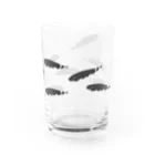 fulicaの群れるブラックゴースト Water Glass :right