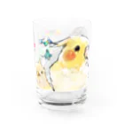 ききのここのインコ盛り合わせ Water Glass :right