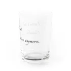 tsujimotterの数学グッズシリーズ - カタラン予想はもう語らん Water Glass :right