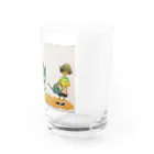 r_Waomのマステ絵サボテン Water Glass :right