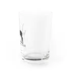 morezouの暇つぶしの鹿の親子 Water Glass :right