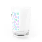 サビちゃんのサビ猫ソフトクリーム(ドット) Water Glass :right