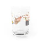 Rabbit Moreのうさずくしグラス Water Glass :right