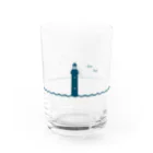 ますだわみのヨットと灯台 Water Glass :right