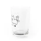 SOD女子社員　吉岡明日海公式グッズのラルちゃんグラス Water Glass :right