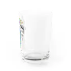 鉄坊独壇場のキョンシー Water Glass :right