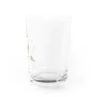 炭吉のおしまいちゃん（ぴえんVer.） Water Glass :right