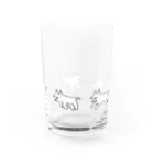 INU GOYAの走る犬 Water Glass :right