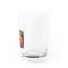 美続千晴のどっかみてる Water Glass :right