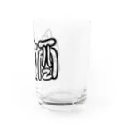 TYPOGRAPHIESの麦酒グラス Water Glass :right