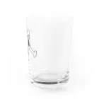 Galapagosの元気なカバくん Water Glass :right