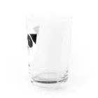 Graphicersのclock Tiny Dog Water Glass :right