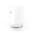 onakasuita4のにわとりさん Water Glass :right