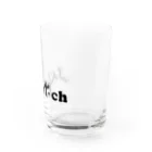 ノベルボch公式グッズサイトのノベルボch【黒】／kashitamiデザイン グラス右面