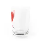 PaP➡︎Poco.a.Pocoのハートブレイク Water Glass :right