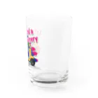 バイクは楽しいの原付女子 Water Glass :right