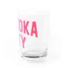 JIMOTO Wear Local Japanの福岡市 FUKUOKA CITY Water Glass :right