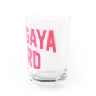 JIMOTOE Wear Local Japanの世田谷区 SETAGAYA WARD Water Glass :right