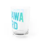 JIMOTO Wear Local Japanの 江戸川区 EDOGAWA WARD Water Glass :right