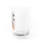 猫しゃちょうのアッくんの、お・し・り❤ Water Glass :right