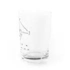 reitarostrangeのstrange reitaro logo series (Hiroaki Ooka) Water Glass :right