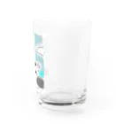 ハチワレ屋のハチワレ猫グラス Water Glass :right