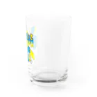 エルフ はるのBlueYELLOW Water Glass :right