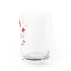 crane_and_horseの合法餃子4個入り(goho.ver) Water Glass :right