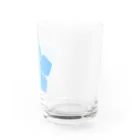 戦国神社 -戦国グッズ専門店-の明智光秀（水色桔梗紋） Water Glass :right