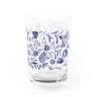 Shibuya Ayumiの花柄 Water Glass :right