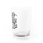 サタケ商店🐅🍛のiTDQ タイガー　(wwf500円寄付付き) Water Glass :right