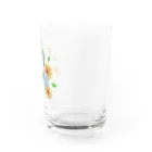 お白湯の脳内の残暑 Water Glass :right