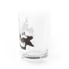 Kubaaniのローマ帝国地図（茶塗り） Water Glass :right