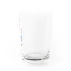 まめるりはことりのおしゃまな止まり木セキセイインコちゃん【まめるりはことり】 Water Glass :right