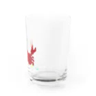 mi_e76のあみあみかに Water Glass :right