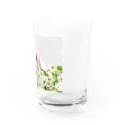 Chouchou Rabiのお花とうさぎ Water Glass :right