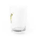 しまだあやショップの黄色いサワガニ Water Glass :right