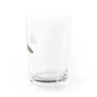 コズ研究所のらいちょう親子夏毛 Water Glass :right