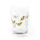 エビフライのエビフのおよぐエビフたち Water Glass :right