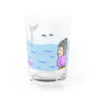 ZAZY official shopのホエールウォッチングタイム Water Glass :right