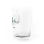Kumibarcalow_のおりぼんフィッシュと街 Water Glass :right